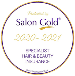 Protected by Salon Gold Insurance
